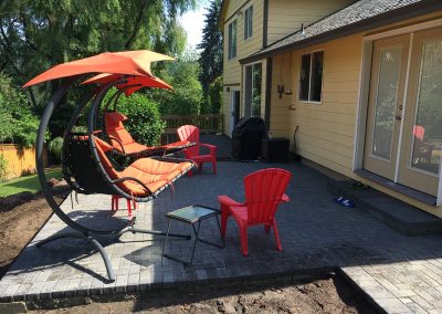 Brick Walk/Patio & Deck