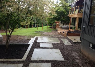 Custom Concrete Patio